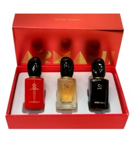 Набор женского парфюма Giorgio Armani Si 3x30 ml (Армани Си 3х30 мл)