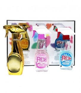 Набор женского парфюма Moschino Fresh 3x30 ml (Москино Фреш 3х30 мл)