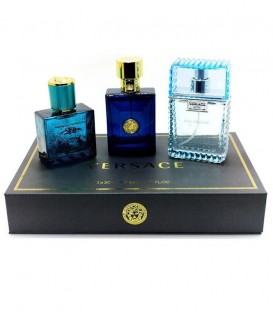 Набор мужского парфюма Versace 3x30 ml (Версаче 3х30 мл)