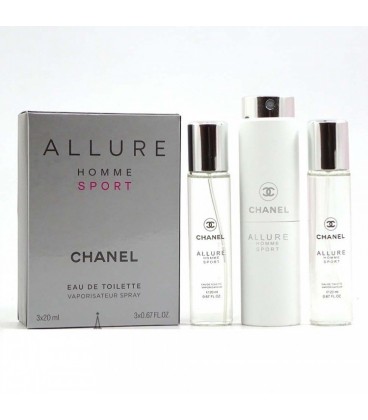 Chanel Allure Homme Sport for men 3х20ml