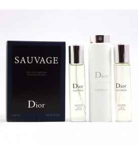 Christian Dior Sauvage for men 3х20ml
