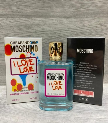 Moschino Cheap and Chic I Love Love (москино чип энд шик ай лав лав)